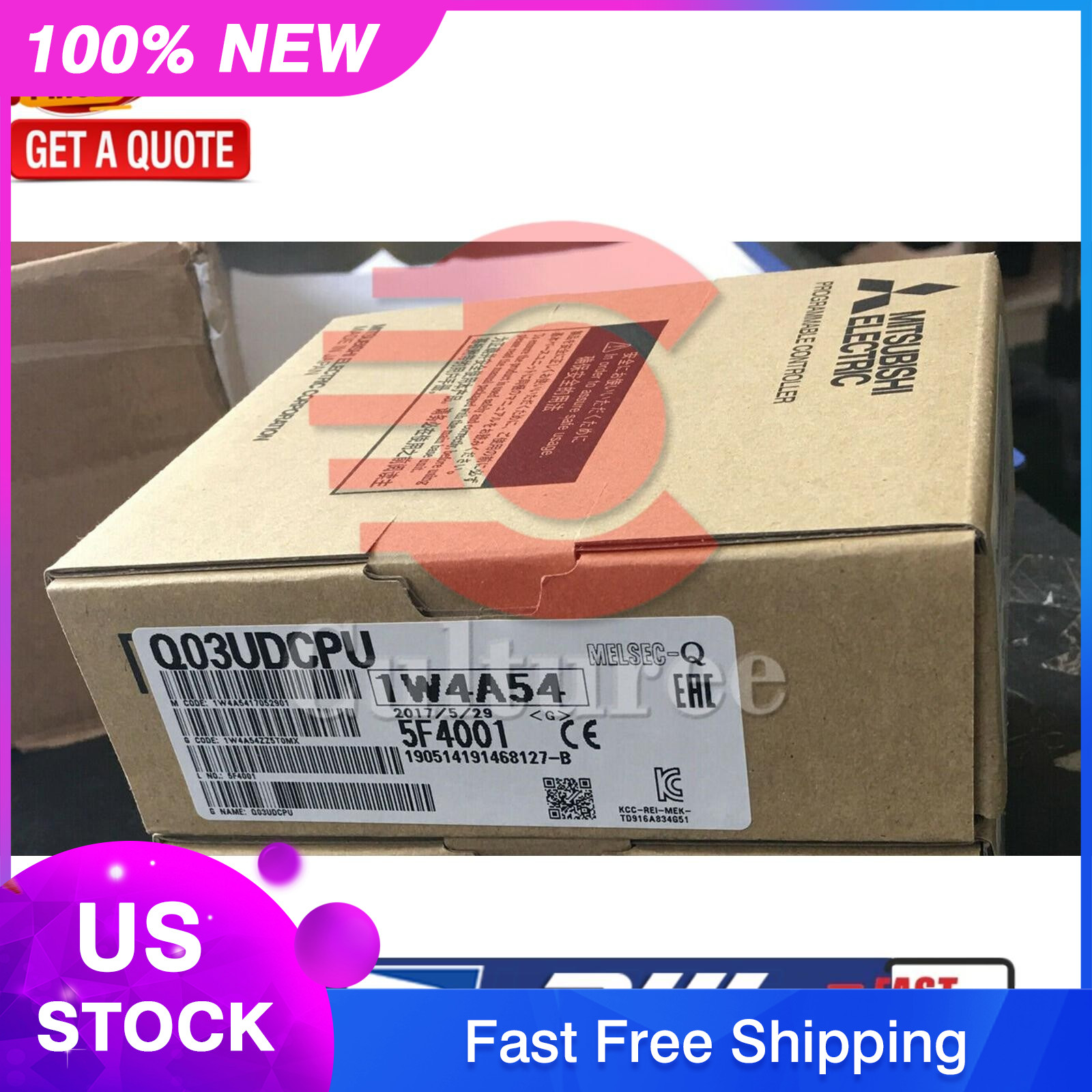 Mitsubishi Q03UDCPU PLC Module 1PC New Fast Shipping