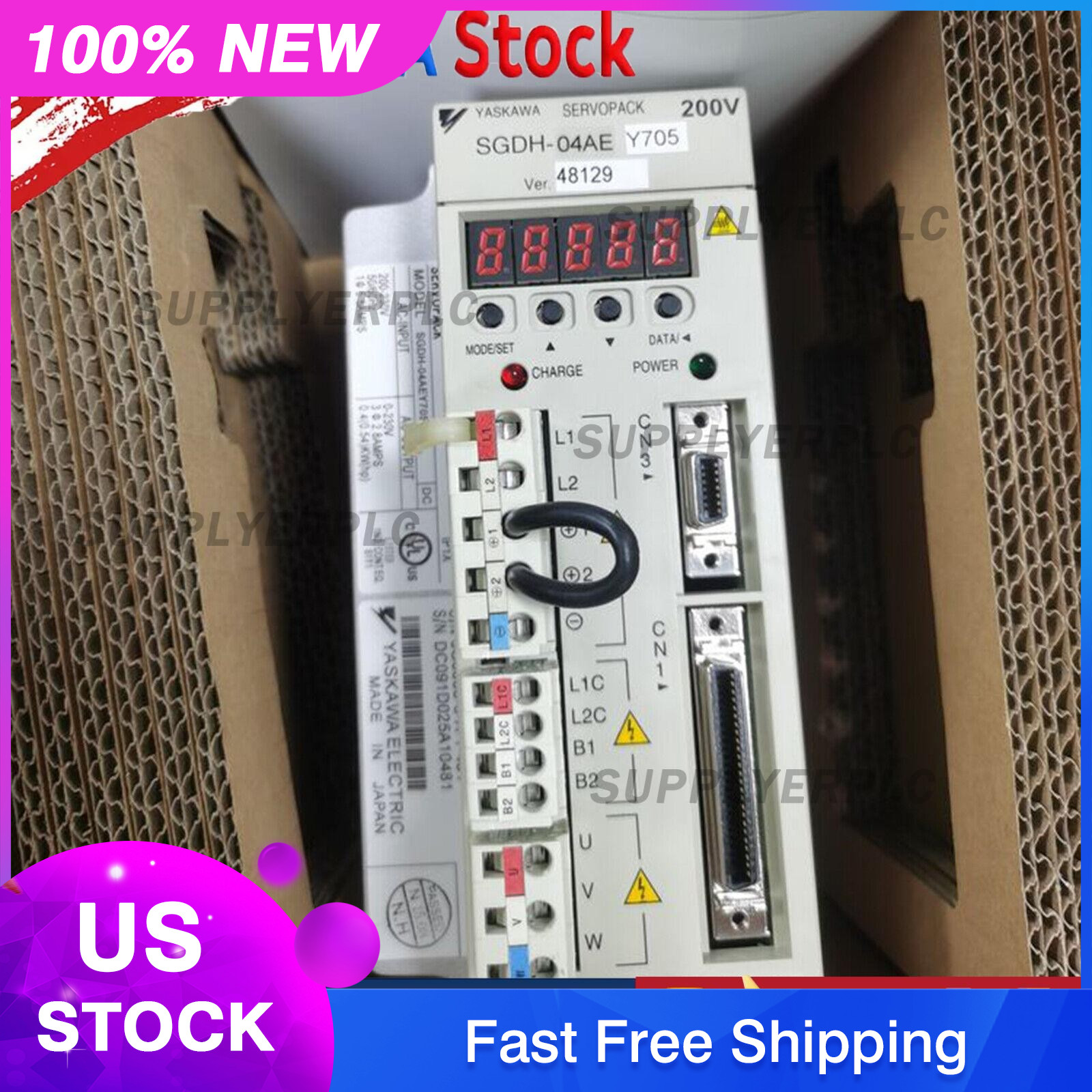 ONE Yaskawa Servo Driver SGDH-04AEY705 NEW Free delivery