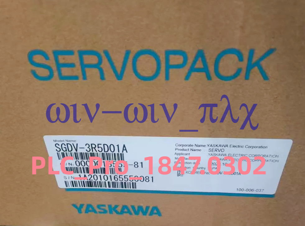 SGDV-3R5D01A 1PCS Brand New Yaskawa SGDV-3R5D01A Servo Drive Fast shipment