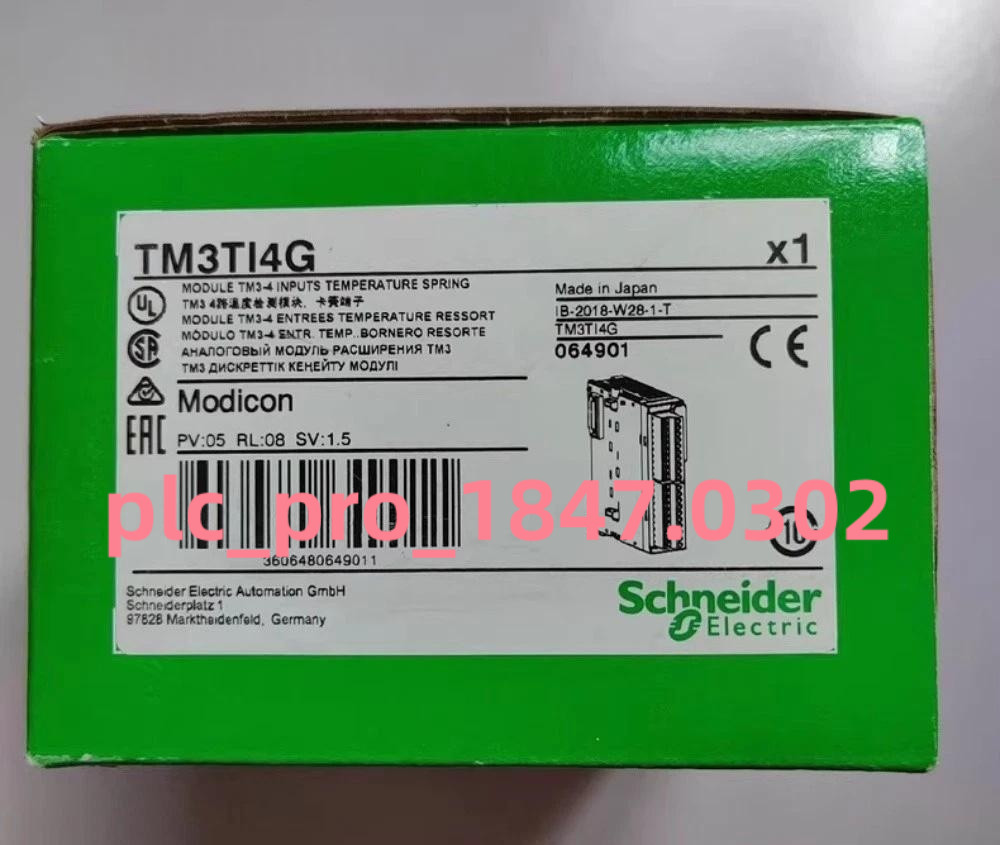 TM3TI4G 1PCS Brand New Schneider TM3TI4G Expansion Module Fast delivery