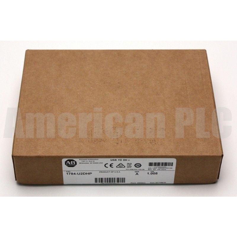 New Sealed Allen Bradley 1784-U2DHP/A 1784-U2DHP USB to DH+ Data Highway + Cable
