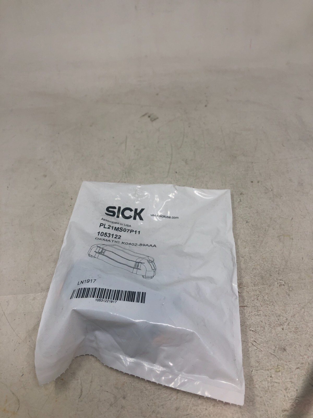 SICK PL21MS07P11 1053122 DEMATIC K0402-89AAA