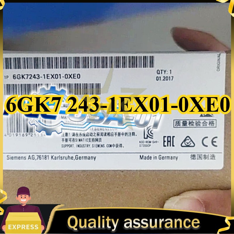 6GK7 243-1EX01-0XE0 1PCS Brand New Siemens 6GK7243-1EX01-0XE0 One-year Warranty