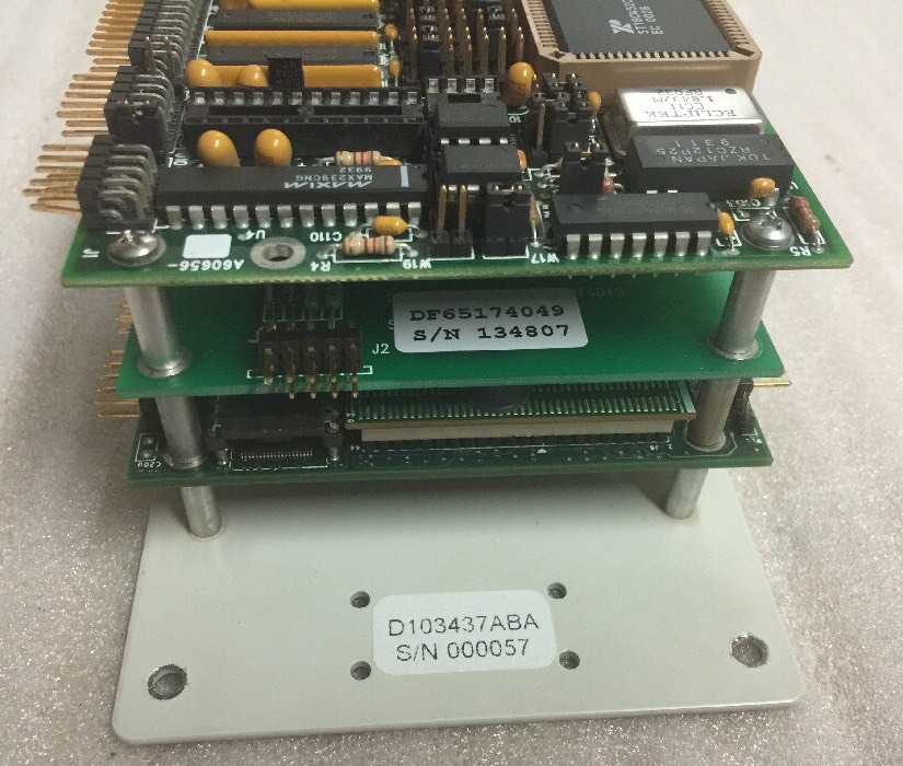 RAPISTAN DEMAG MICROCOMPUTER BOARD, D103437ABA, DF65174049, CM2-4DI-Q-74 #1228G
