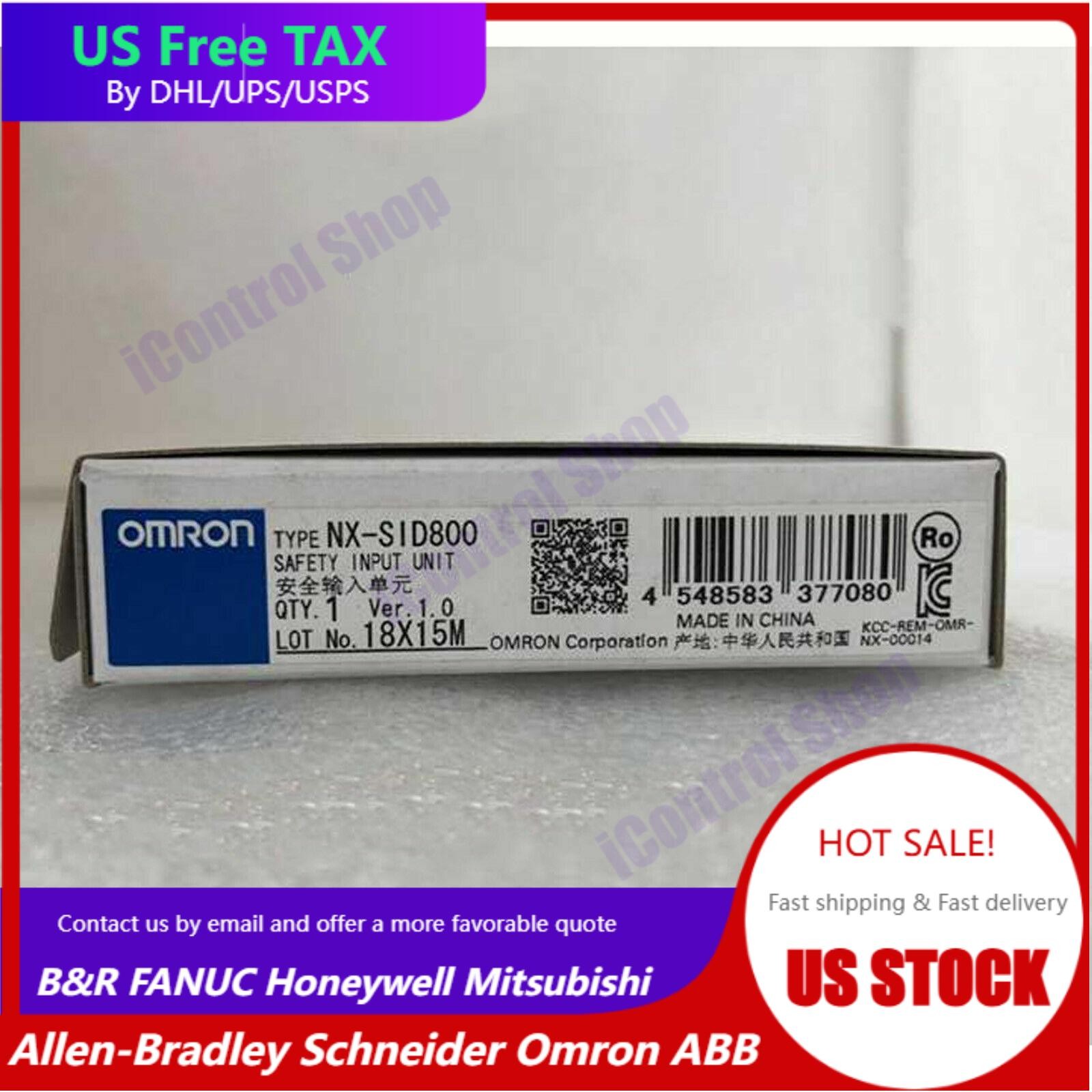 Omron NX-SID800 Safety Input Unit New One Fast Shipping NXSID800
