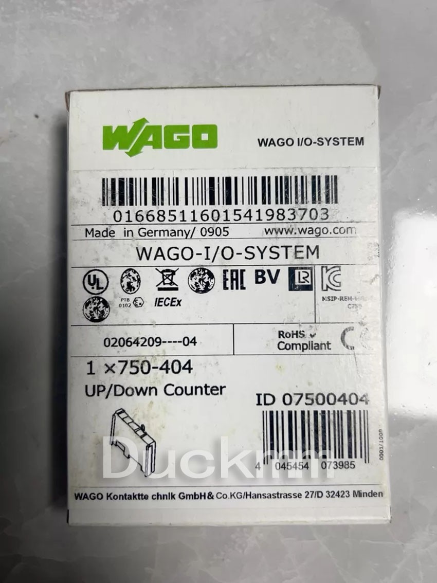 1pc New Wago 750-404 PLC Module Fast Ship US Free TAX