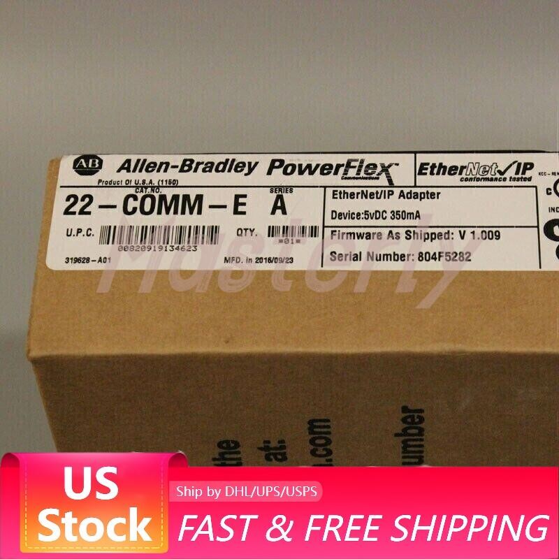 New Sealed Allen-Bradley AB 22-COMM-E SER A PowerFlex Ethernet/IP Comm Adapter