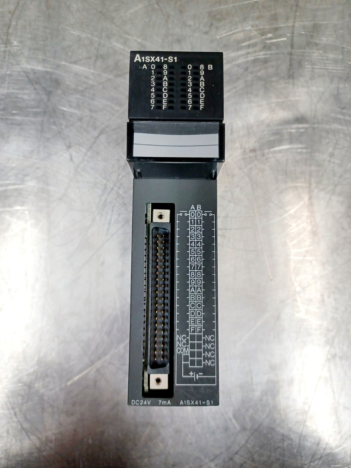 Mitsubishi Input Unit A1SX41-S1 A1SX41S1 24 VDC Used melsec PLC 7mA
