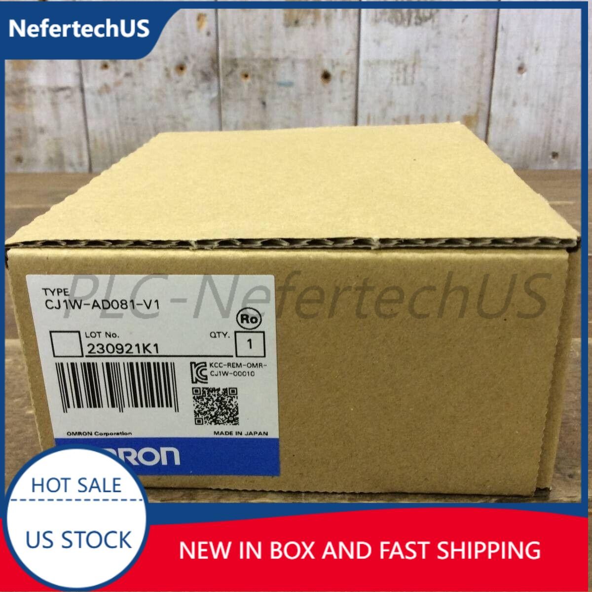 Omron CJ1W-AD081-V1 Analog Input Units PLC Module 1PCS Brand New In Box