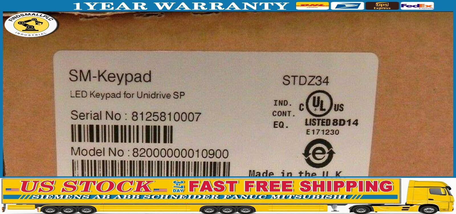 NEW EMERSON 82000000010900 CT LED Keypad