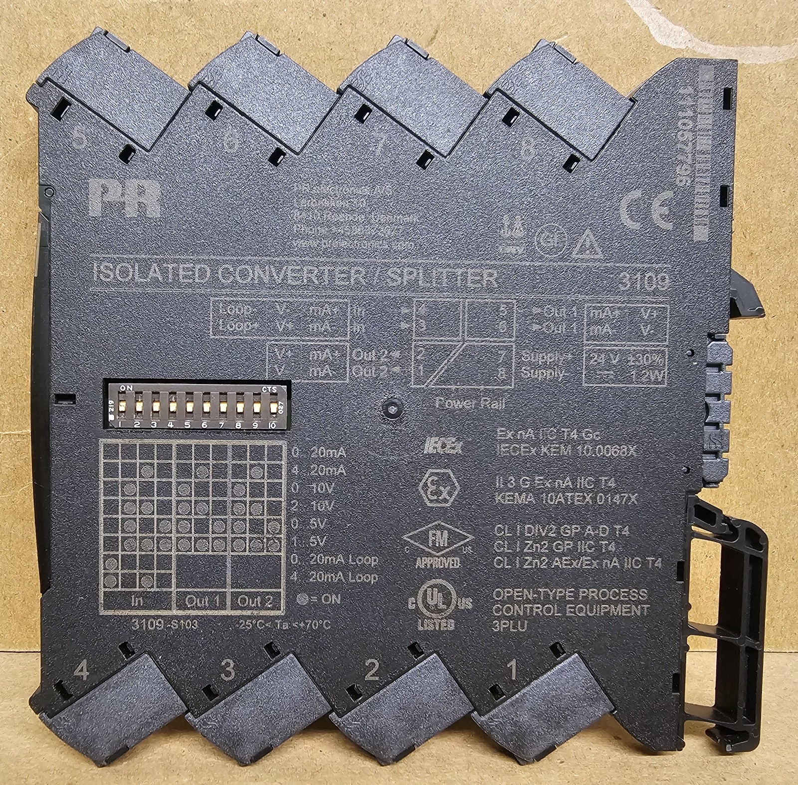 PR ELECTRONICS 3109 Isolated Converter / Splitter PR 3109