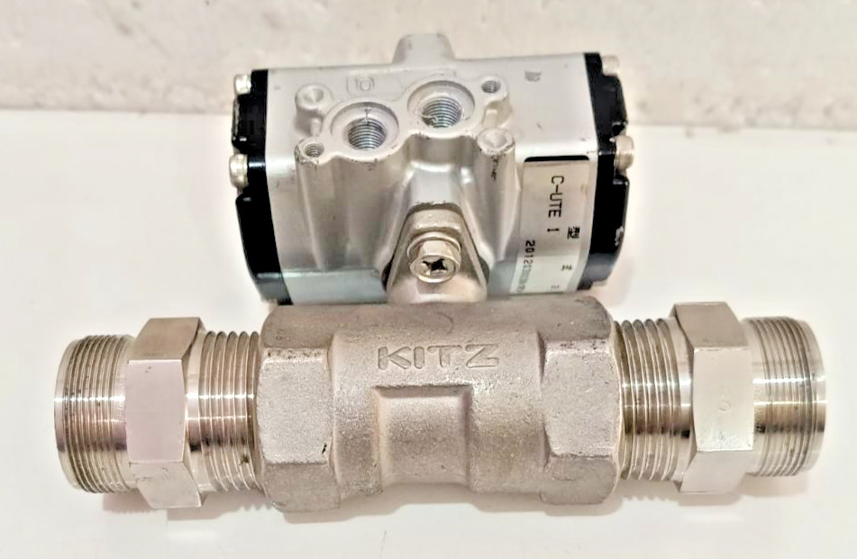KITZ C-1 Actuator Valve Ball Valve PSI 60-100 MPa 0.4~0.7 (FREE SHIPPING)