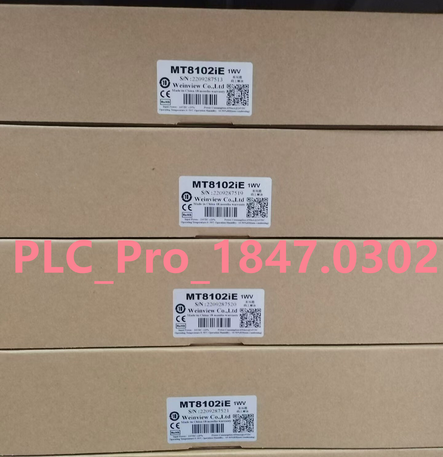 1PCS Brand New Weinuiew MT8102IE HMI Touch Screen MT8102IE Fast shipping