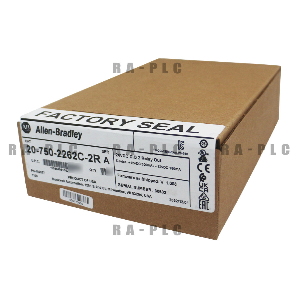 NEW Allen-Bradley 20-750-2262C-2R 750 24V DC IO Option module 20-750-2262C-2R