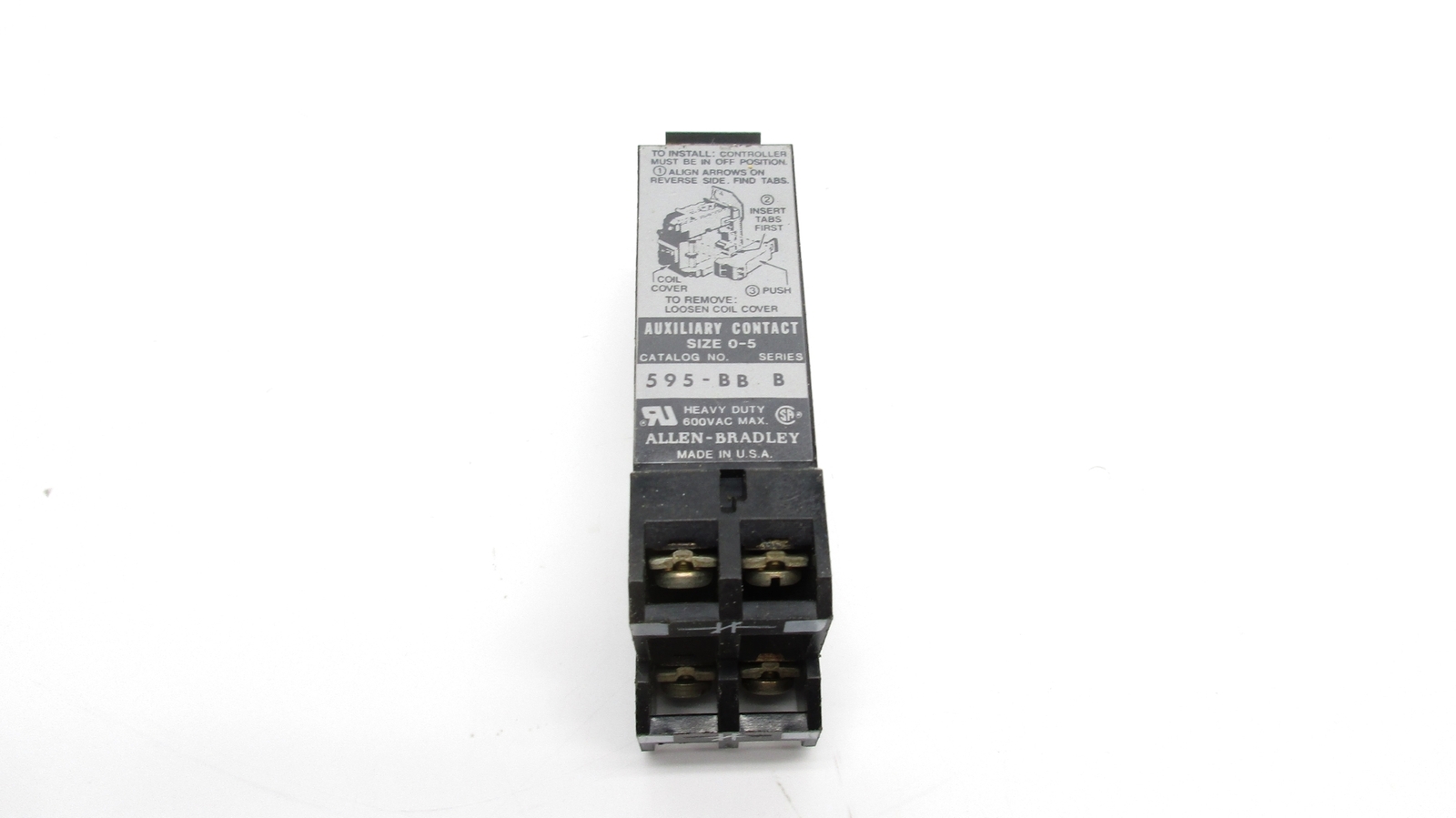 ALLEN BRADLEY 595-BB SER. B NSNP
