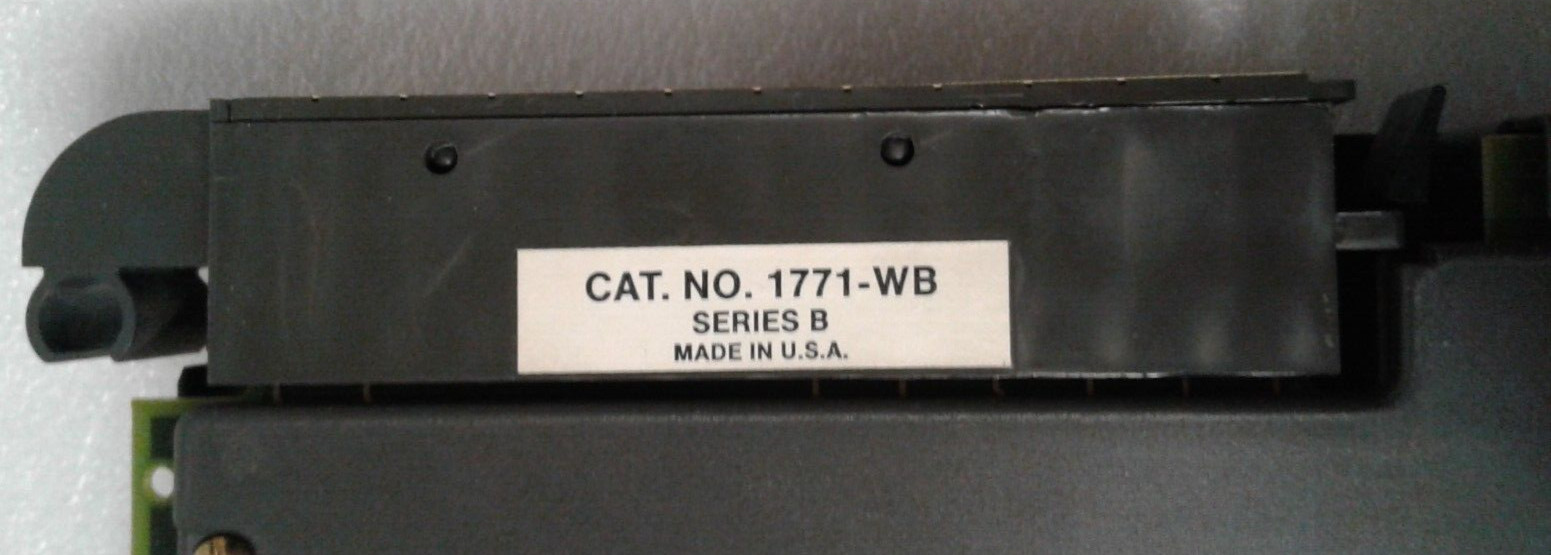 Allen-Bradley 1771-ASB Series E Remote I/O Adapter Module F/W Rev. H Rev. C03