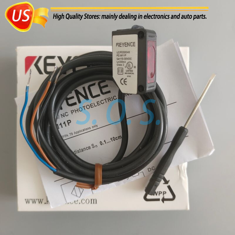 Reflective Cable Photoelectric Sensor Switch For Keyence PZ-M11P PZM11P PZ M11P
