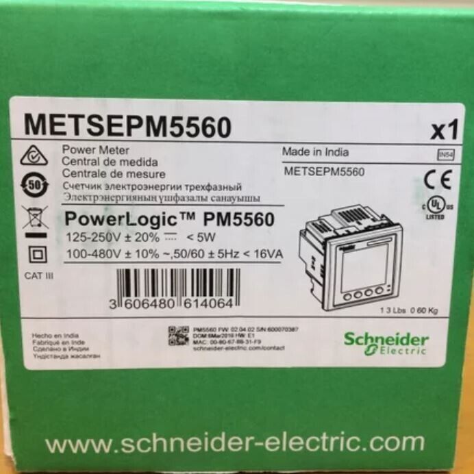 New Sealed Schneider METSEPM5560 Power Meter PowerLogic PM5560 Fast Delivery
