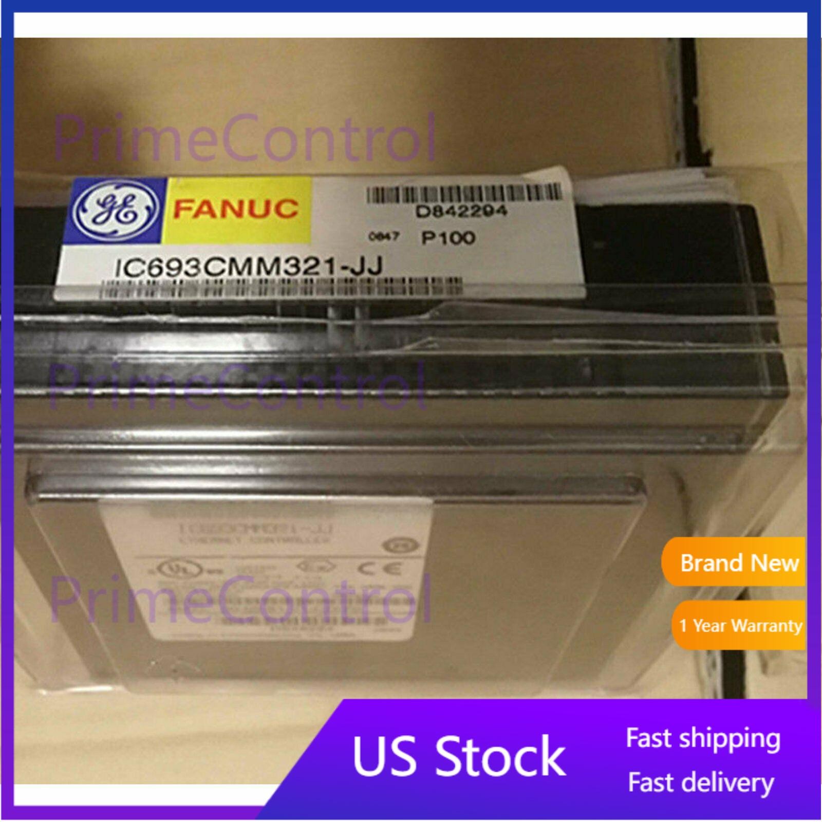 FANUC IC693CMM321-JJ Ethernet Controller Module New One Fast Ship US Free TAX