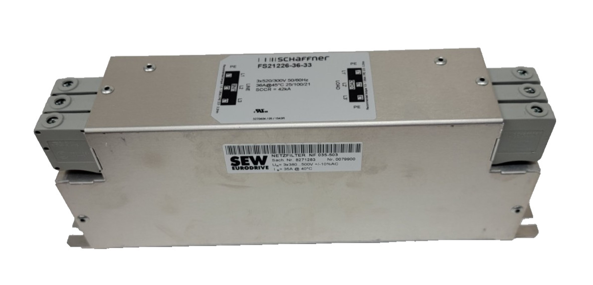 SEW Eurodrive Schaffner FS21226-36-33 Line Filter