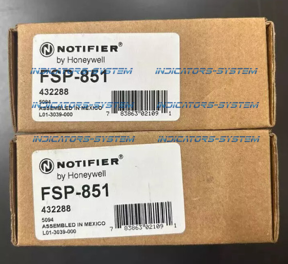 NOTIFIER FSP-851 SMOKE DETECTOR FSP 851 FIRE ALARM