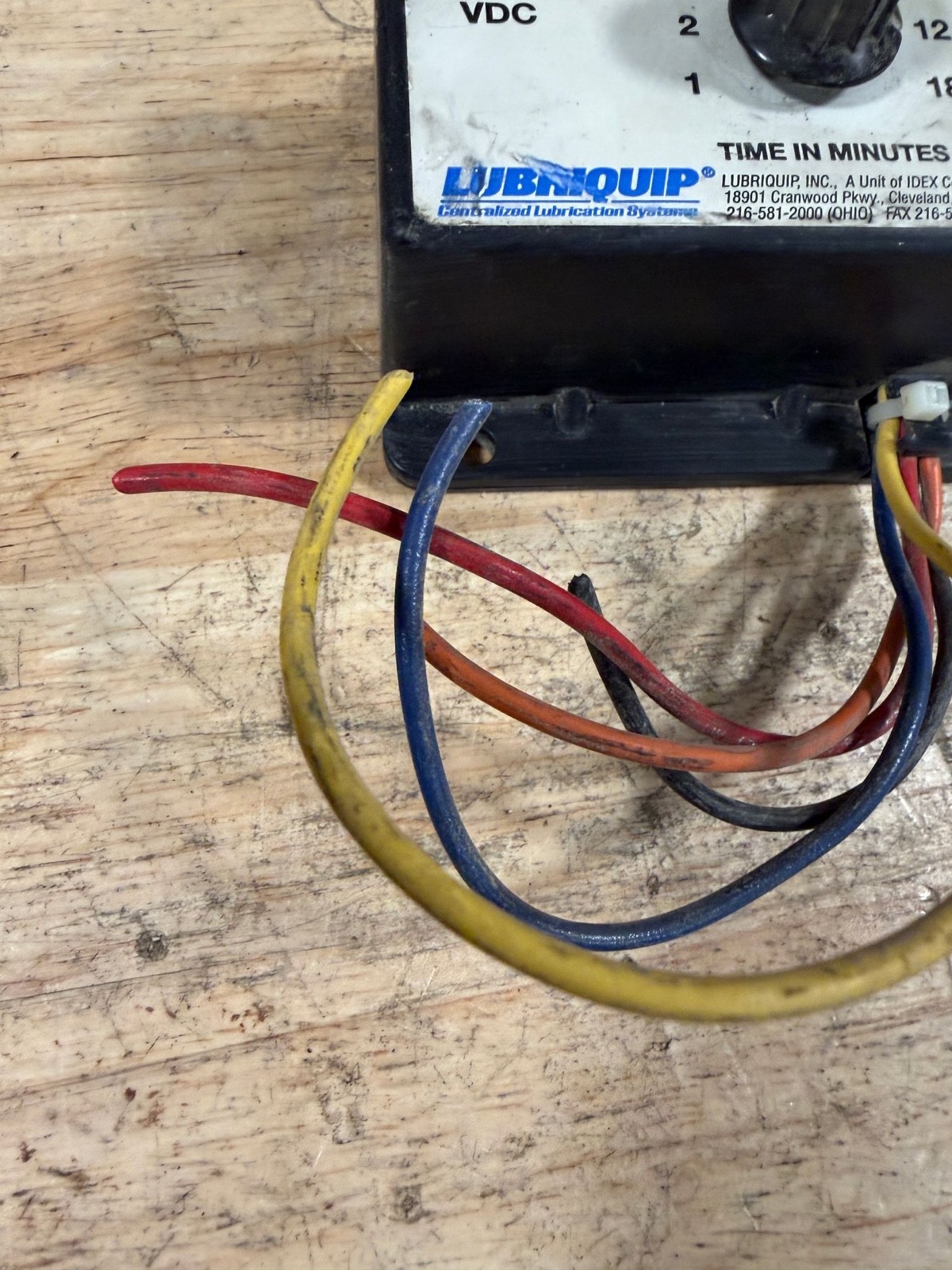 Houdaille Lubriquip Trabon Lube System TSI Timer Minutes 12-32 VDC 550-200-040