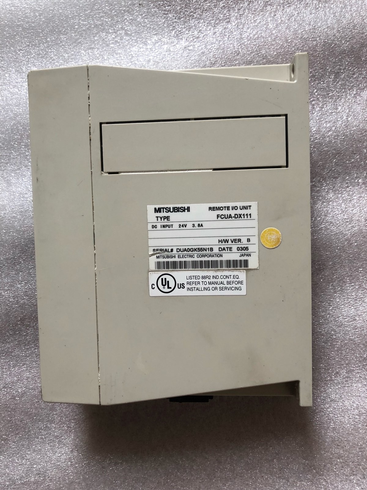 1PC Mitsubishi Used Remote I/O Unit FCUA-DX111 in good condition
