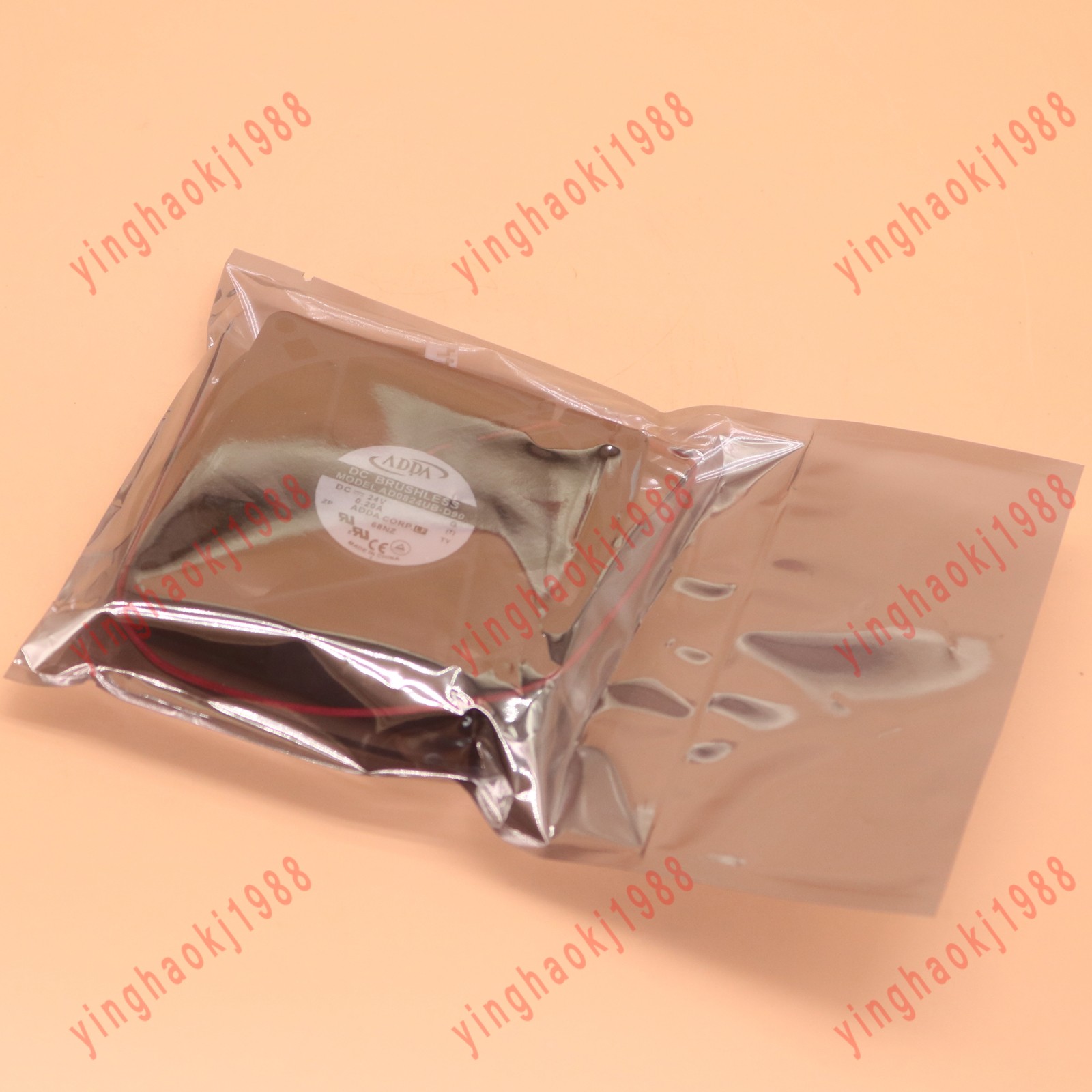 New ADDA AD0824UB-D90 DC24V 0.2A 2 Wire inverter fan#QW