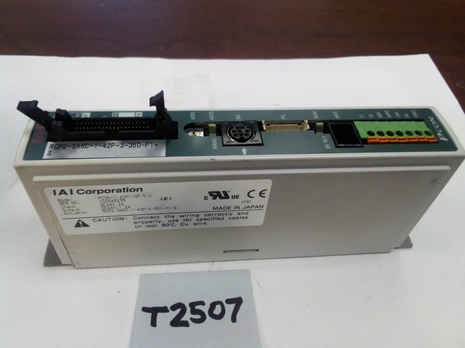 IAI Corporation PCON-C-42PI-NP-5-0 Controller