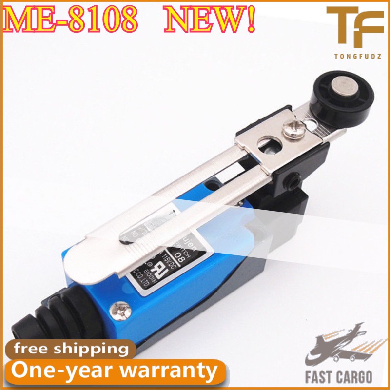 4Pcs NEW ME-8108 Momentary Rotary Adjustable Roller Lever Limit Switch 5A IP66##