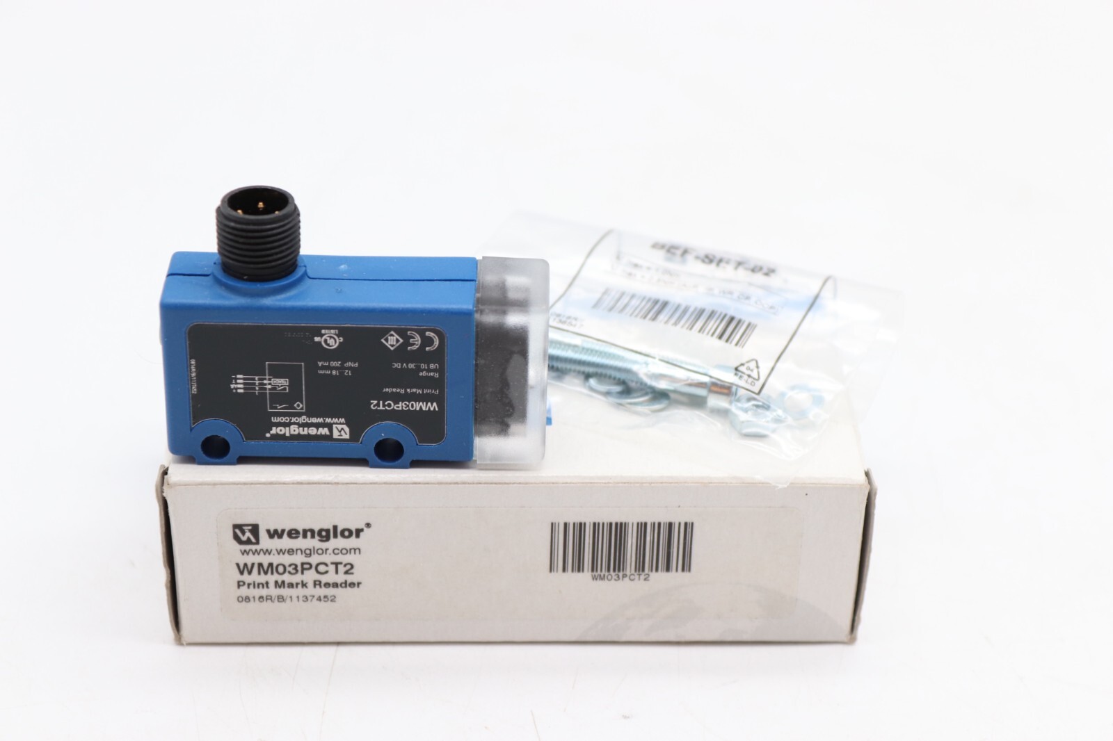 WM03PCT2 1PCS Brand New Wenglor WM03PCT2 Photoelectric sensors