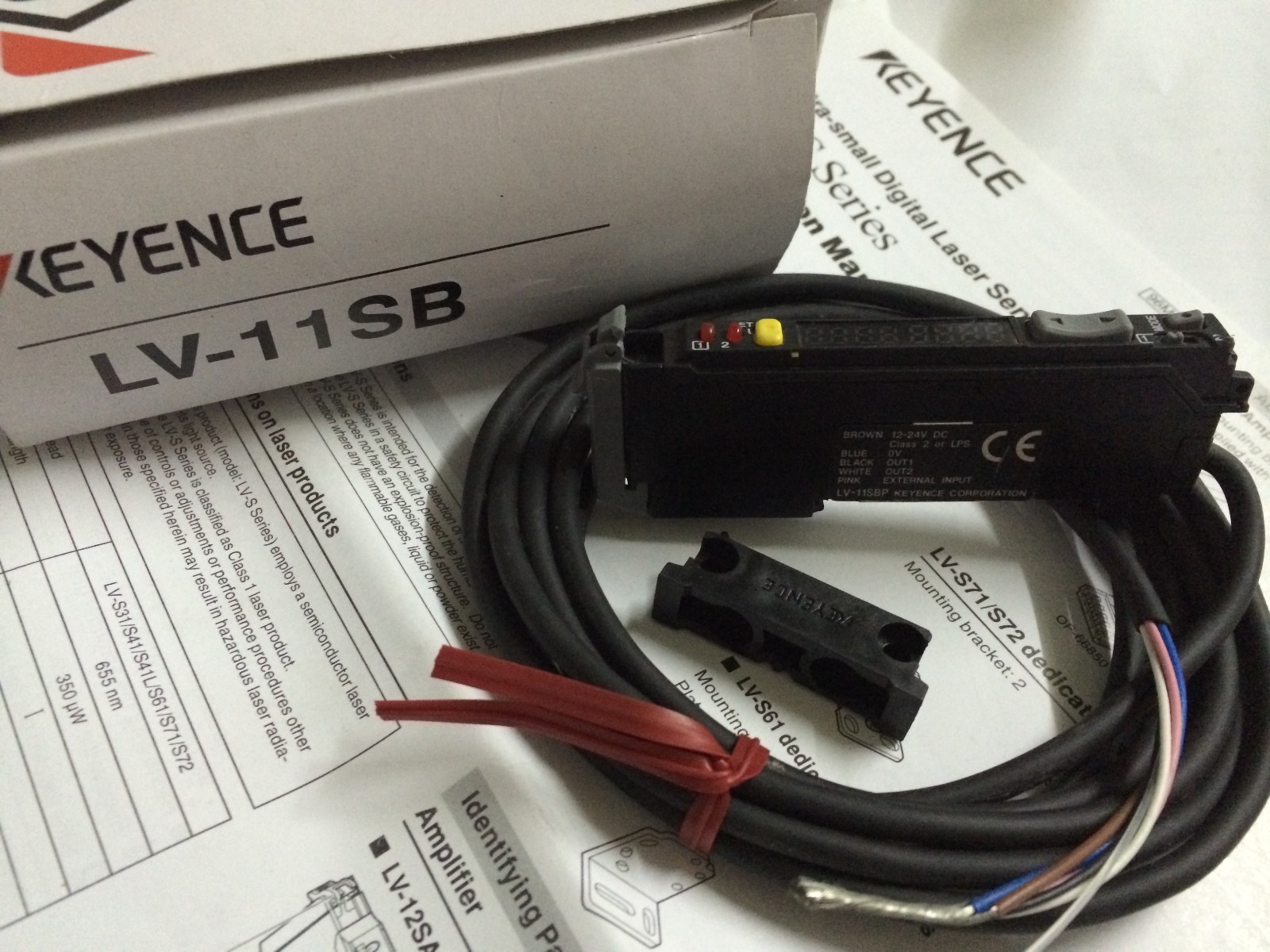 1PC KEYENCE LV-11SB LV11SB Ultra Small Digital Laser Sensor New Expedited Ship