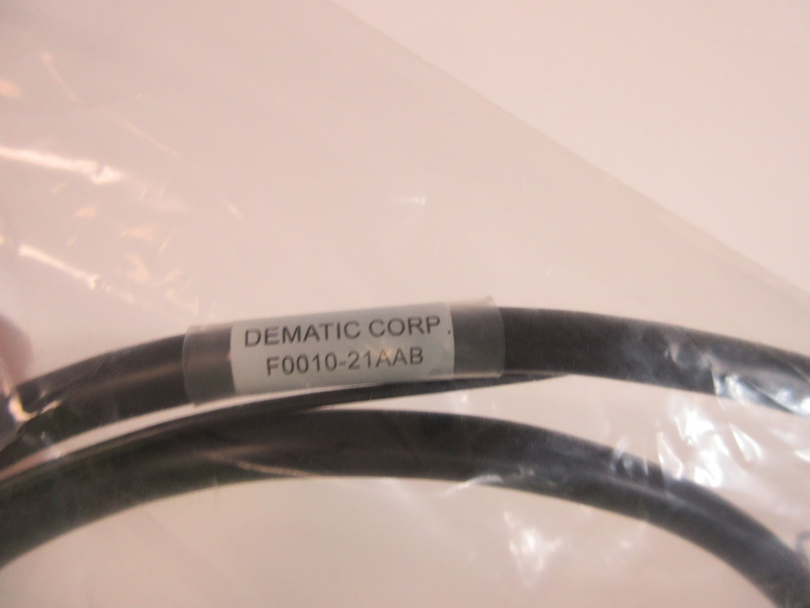 DEMATIC CORP. IADF0010-21AAB NEW CABLE ASSEMBLY F0010-21AAB IADF001021AAB