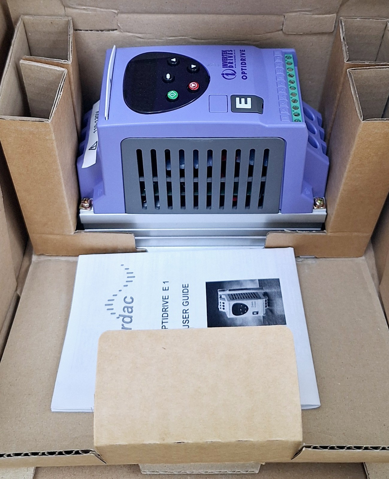 Invertek Drives ODE1-11050-US / 0.50HP Bardac Optidrive-E VFD Drive 110-120V