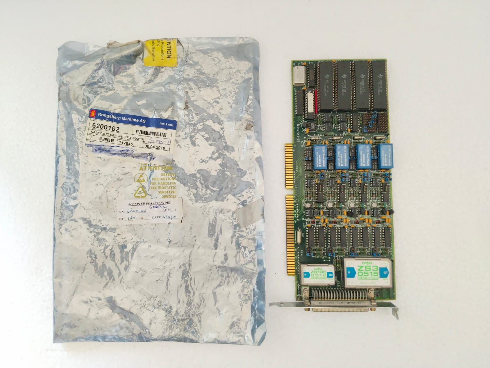 Norcontrol Automation HA332167A/A/A I/O Serial Interface & Power Card