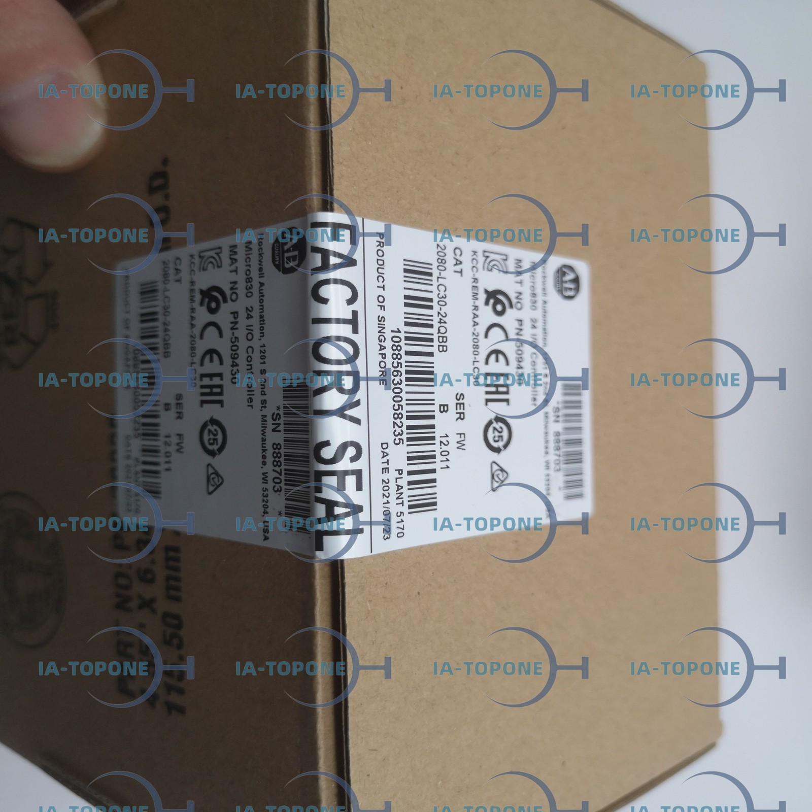 US STOCK 1PC Brand New Allen-Bradley 2080-LC30-24QBB Local Fast Shipping
