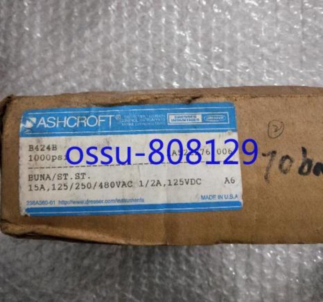 1PCS NEW ASHCROFT B424B pressure switch sensor NEW