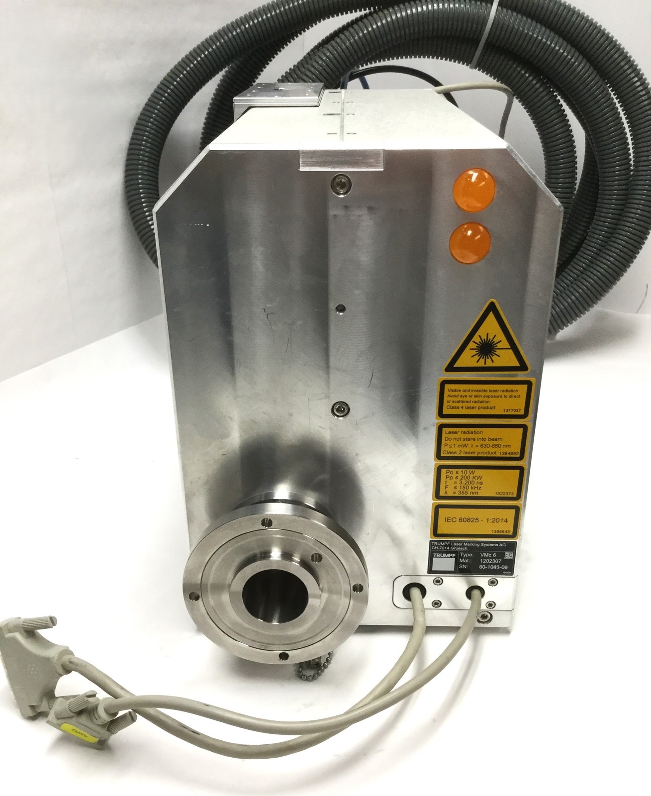Trumpf VMc6 VectorMark Compact UV Laser Marker Nd:YV04 355nm, 80x80mm