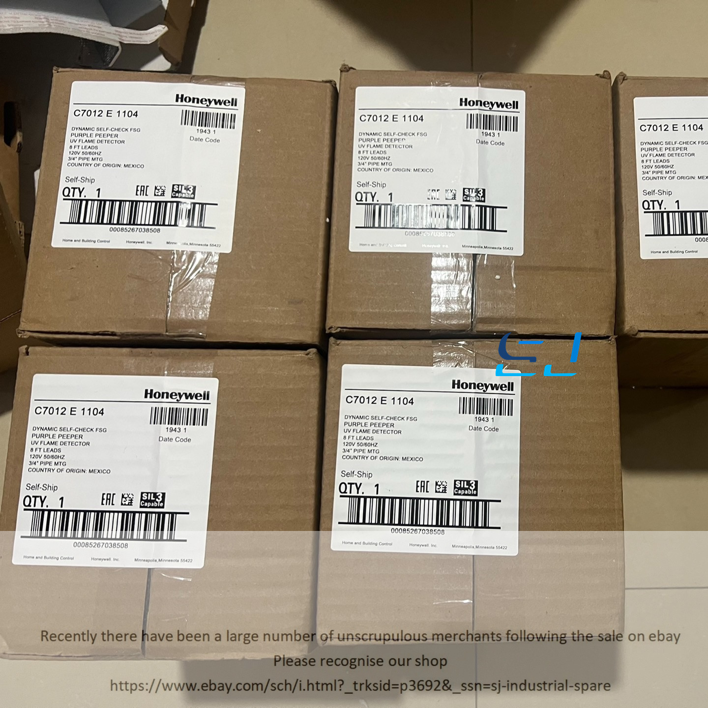 Brand new Honeywell C7012E 1104 Combustion Controller C7012E1104