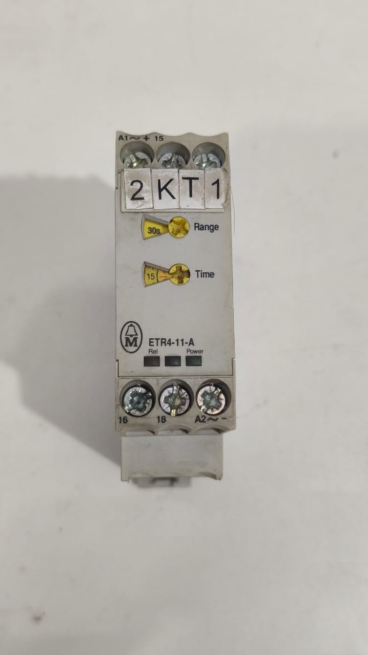 MOELLER ETR4-11-A TIMING RELAY Etr4-11-a Multifunction electronic timer relay