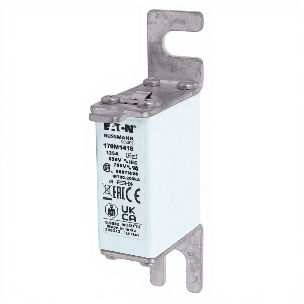 FOR BUSSMANN 170M1418 Fuse High Speed Series Square Body 125A 690V