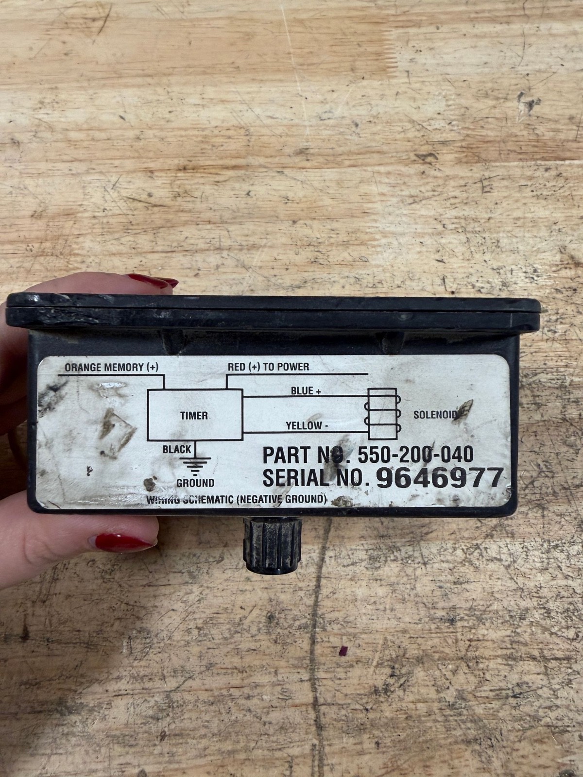 Houdaille Lubriquip Trabon Lube System TSI Timer Minutes 12-32 VDC 550-200-040