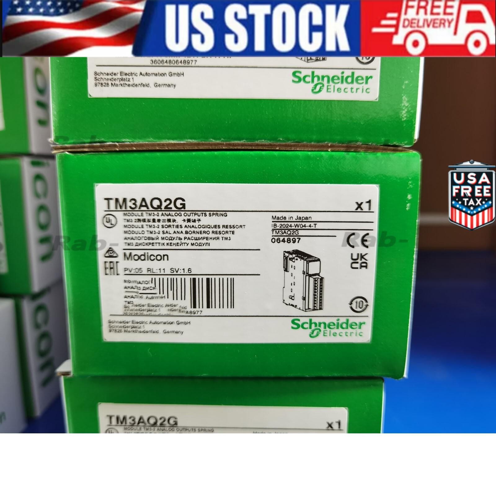 New Schneider TM3AQ2G PLC Module US Free TAX