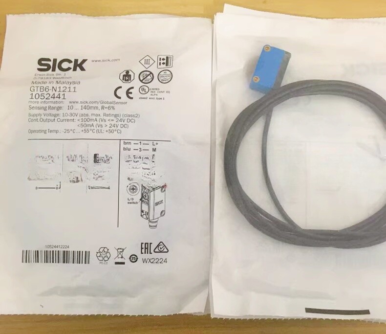 GTB6-N1211 1PCS New SICK Photoelectric Sensor GTB6-N1211 Deliver quickly