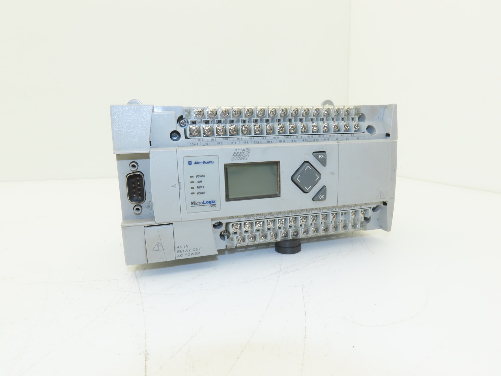 Allen Bradley 1766-L32AWA MicroLogix 1400 Controller Module 32 Point Ser B FW 15