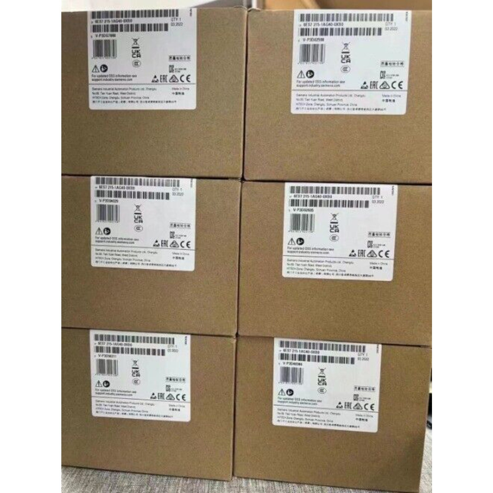 New Siemens 6ES7215-1AG40-0XB0 6ES7 215-1AG40-0XB0 SIMATIC S7-1200 CPU 1215C