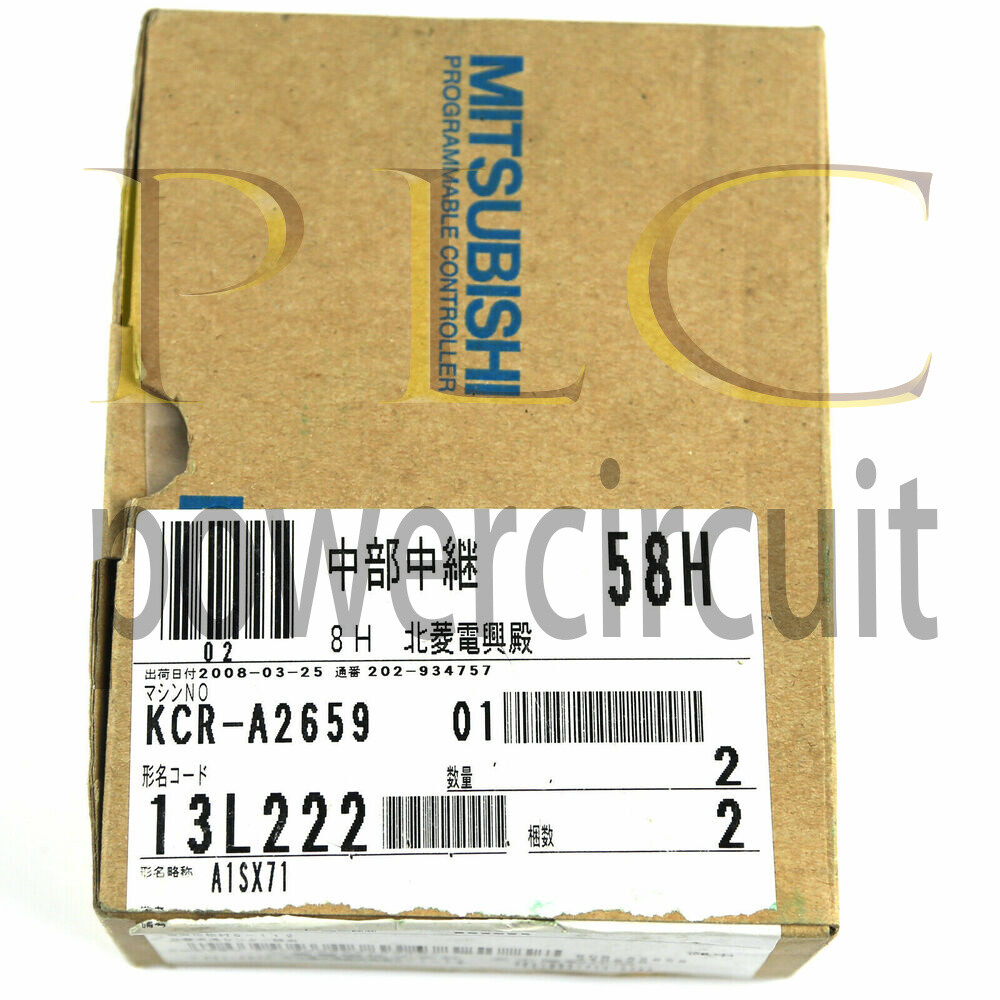 NEW A1SX71 Mitsubishi NEW In Box PLC 32 Point DC Input Module A1S-X71 1PCS