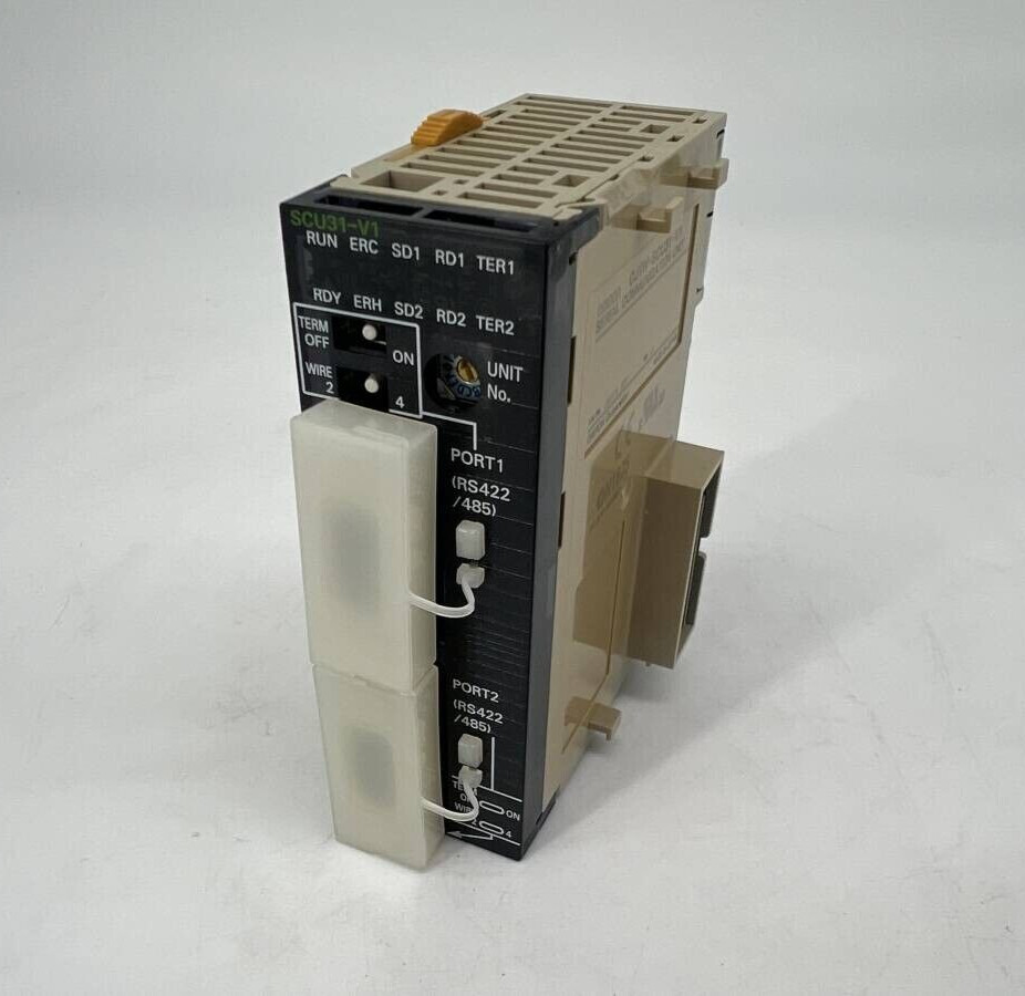 OMRON PLC CJ1W-SCU31-V1 Communication Module tested