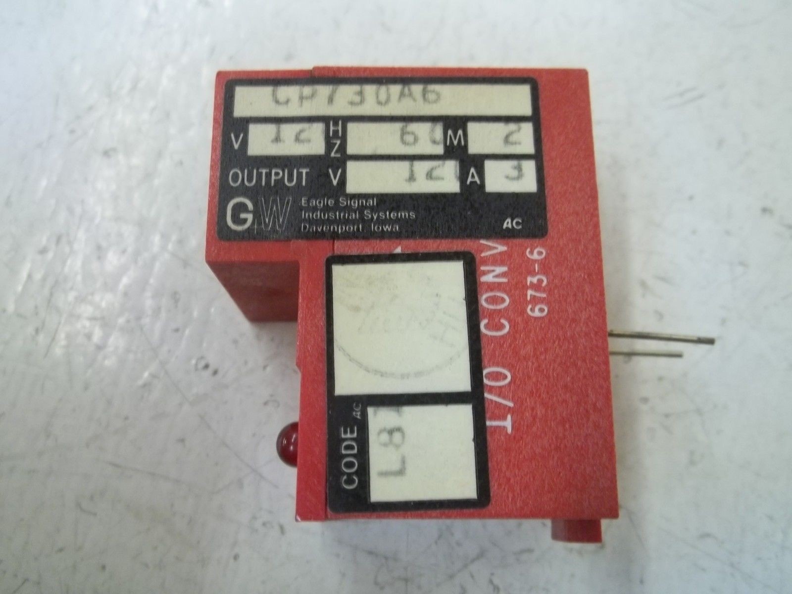 EAGLE SIGNAL CP730A6 OUTPUT MODULE NSNP