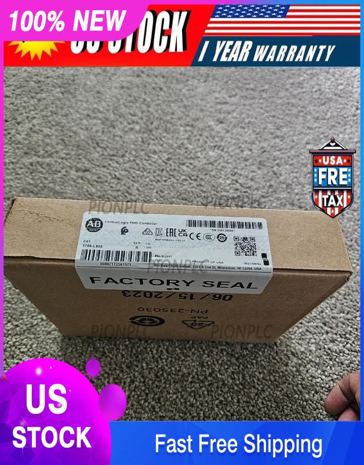 Allen-Bradley 1756-L85E ControlLogix 5580 Controller 1756L85E NEW IN BOX